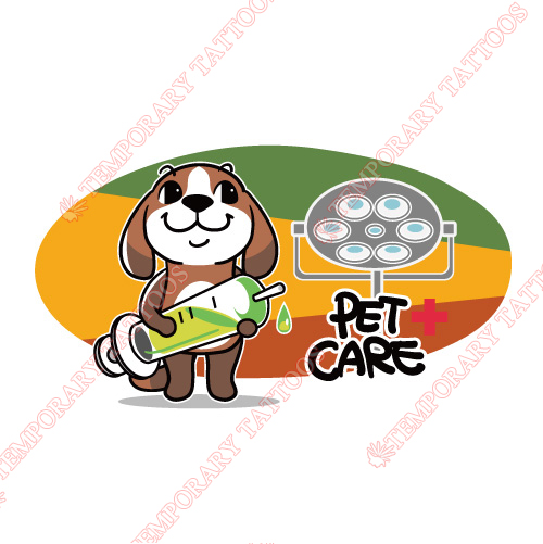 Dogs Customize Temporary Tattoos Stickers NO.8718